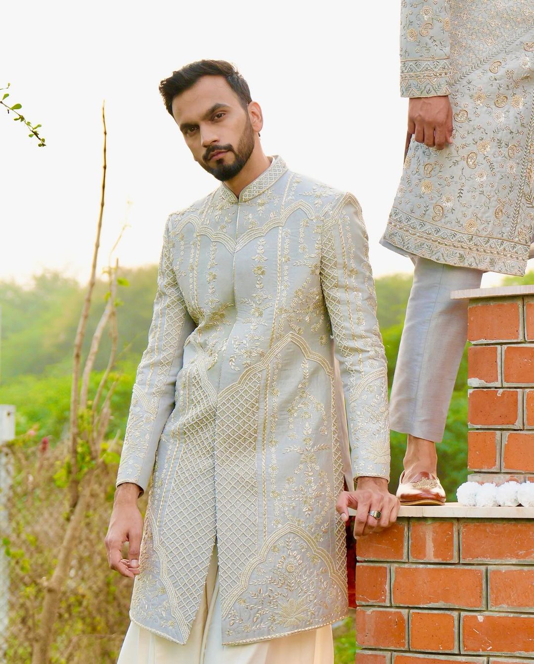 Royal Sky Blue Sherwani