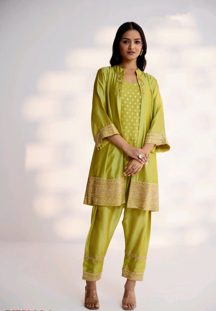 Light Green Kurti Pant set