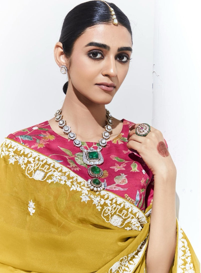 Lavish Organza Party Contemporary Saree