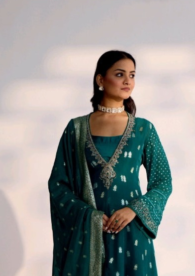 Indigo Designer Kurti Pant set