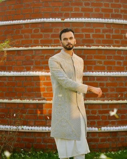 Royal Sky Blue Sherwani