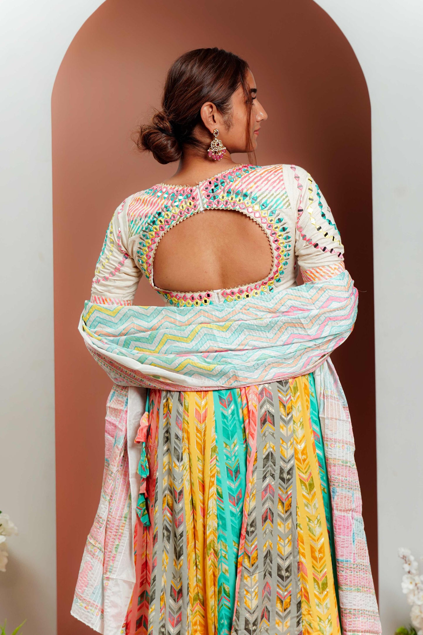 Colorful Festivities: Stunning Multicolor Chaniya Choli