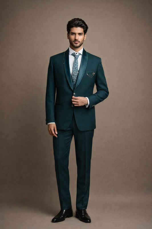 Emerald Green Formal Tuxedo Suit