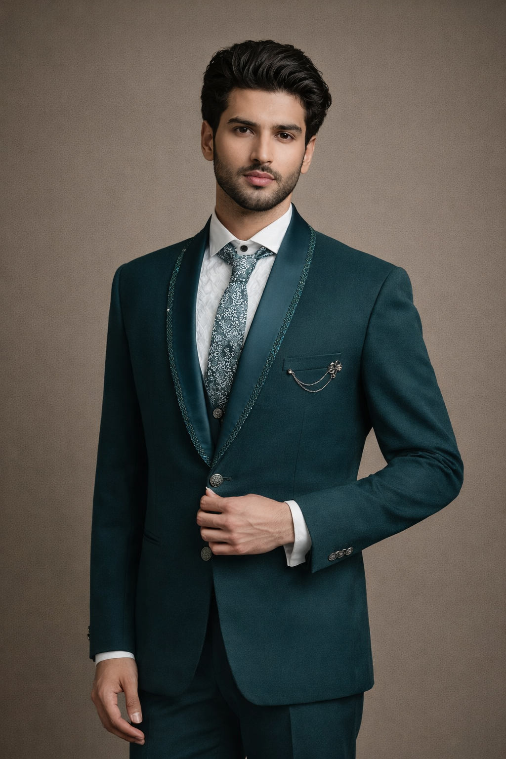 Emerald Green Formal Tuxedo Suit
