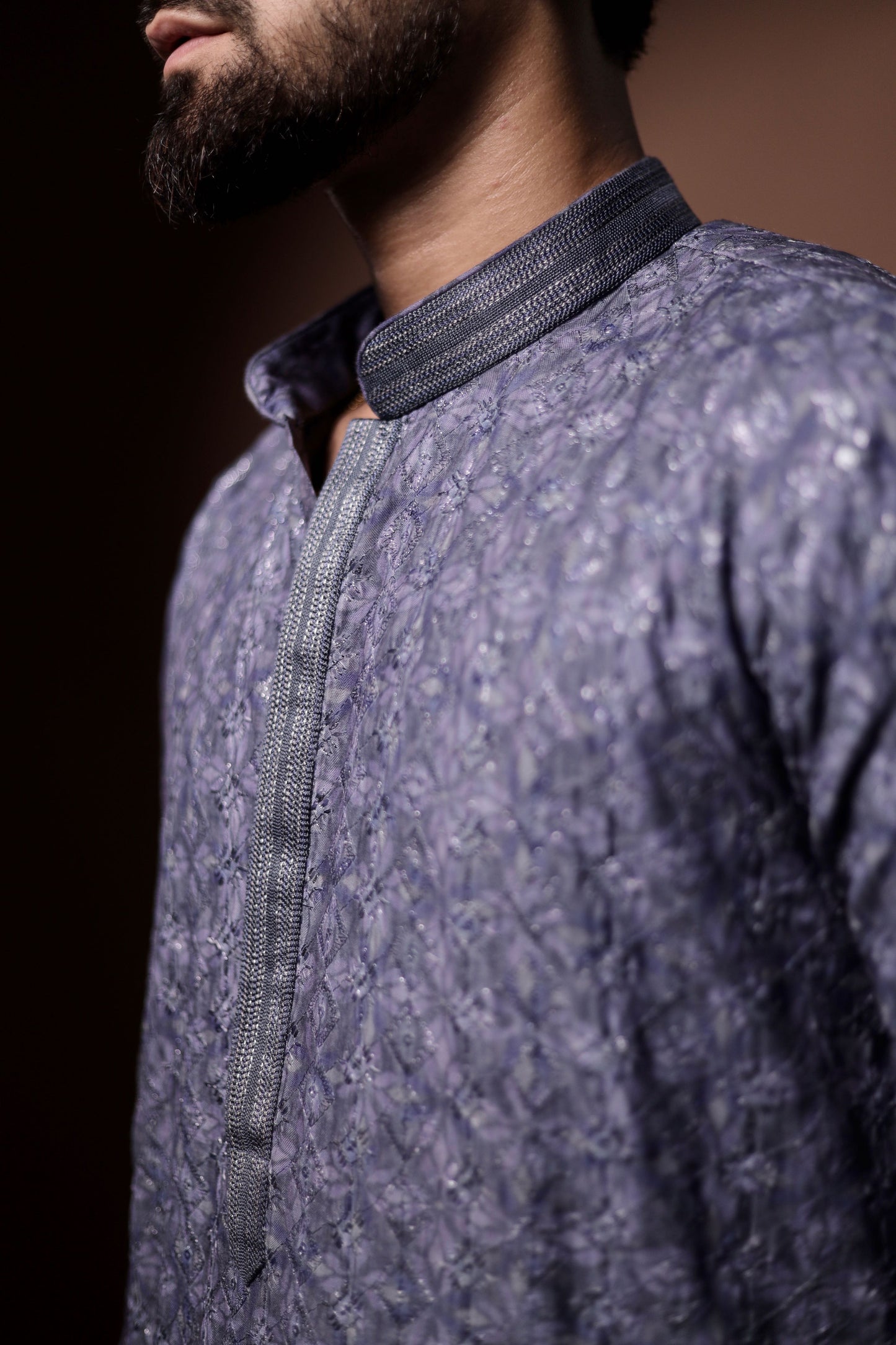 Floral Kurta With Intricate Work