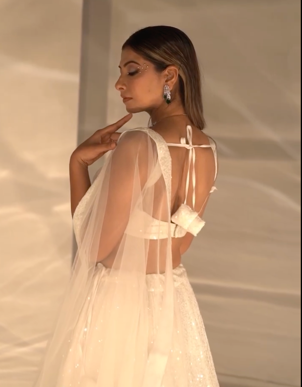 White Elegance: Lehenga Choli Designs