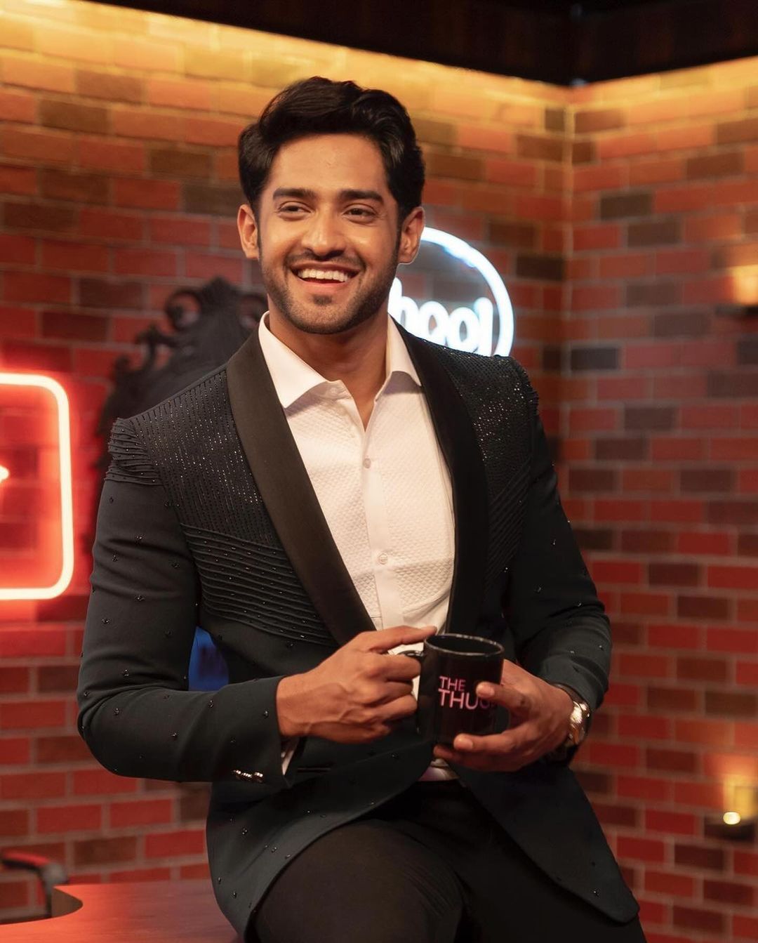Black Designer Tuxedo Worn by Mahesh Keshwala